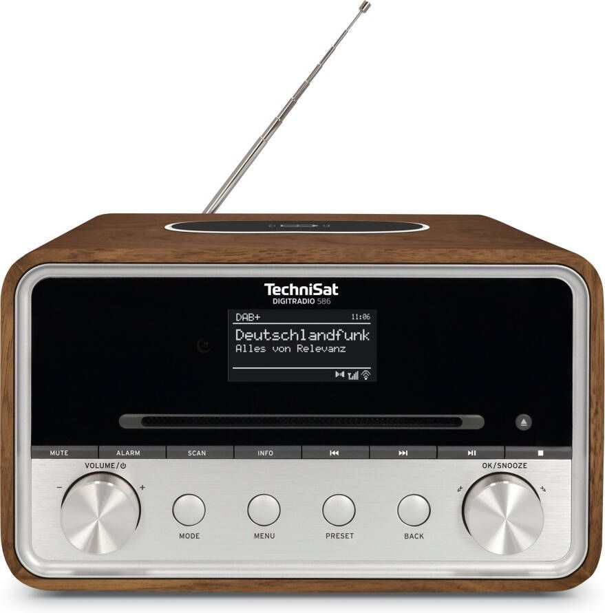 TechniSat Digitradio 586 DAB radio Bruin