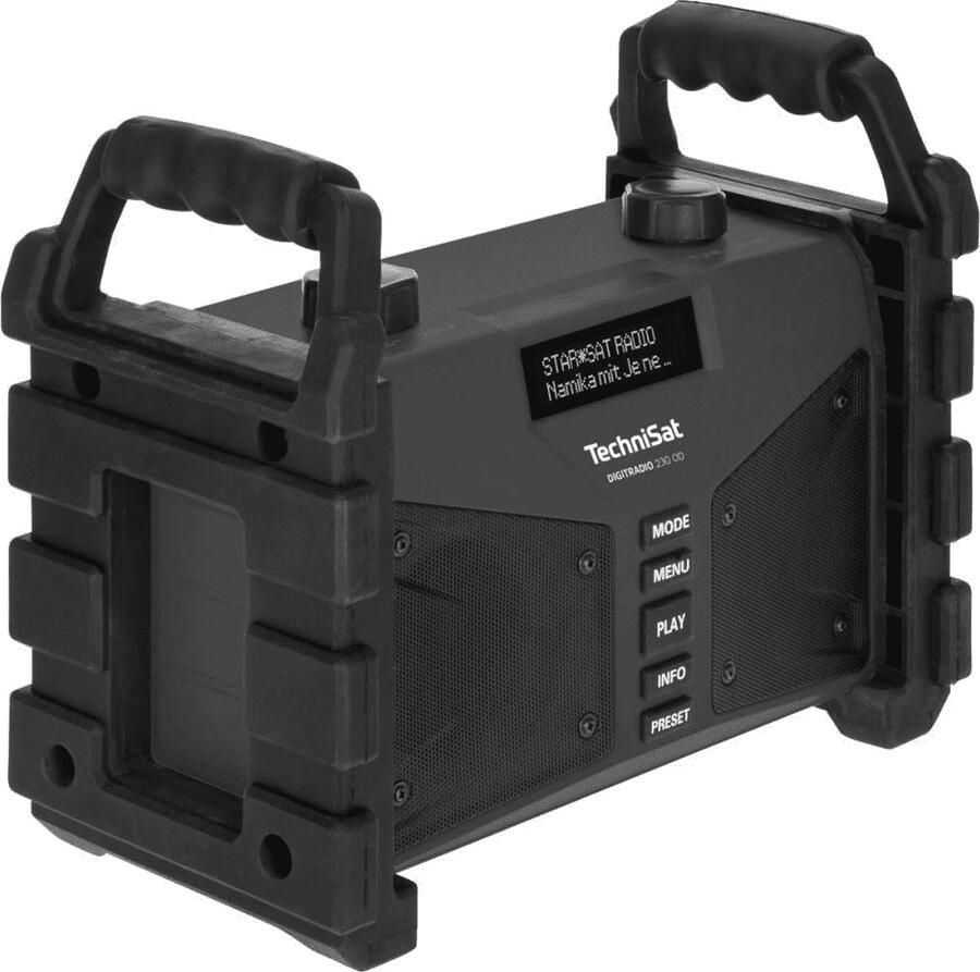 TechniSat Bouwplaatsradio DIGITRADIO 230 OD stof- en waterbestendig (ip65)