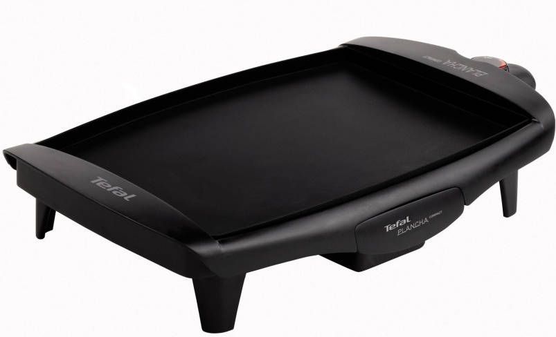 Tefal Plancha CB5005 Grillplaat 35 x 25 cm 4 personen 1800W- Regelbare thermostaat Anti-aanbaklaag Zwart - Foto 4
