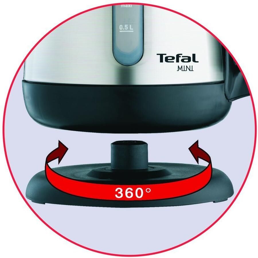 Tefal Waterkoker BI8125 0 8 l Draadloos 360°-voet droogkook- oververhittingsbeveiliging - Foto 2