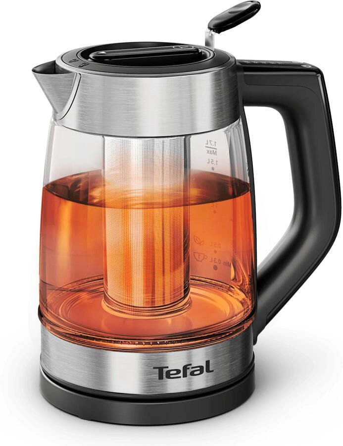 Tefal BJ760D Element glass Waterkoker Grijs
