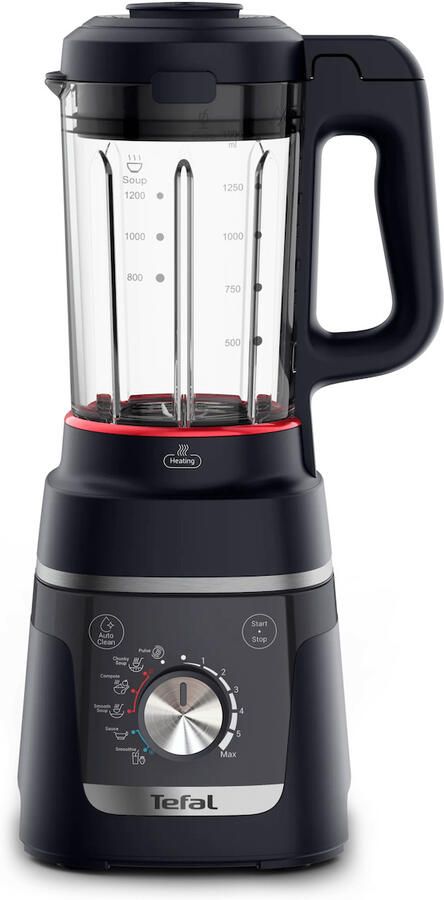 Tefal BL5768 Blendforce Cook + 1 mini chopper Blender Zwart - Foto 2