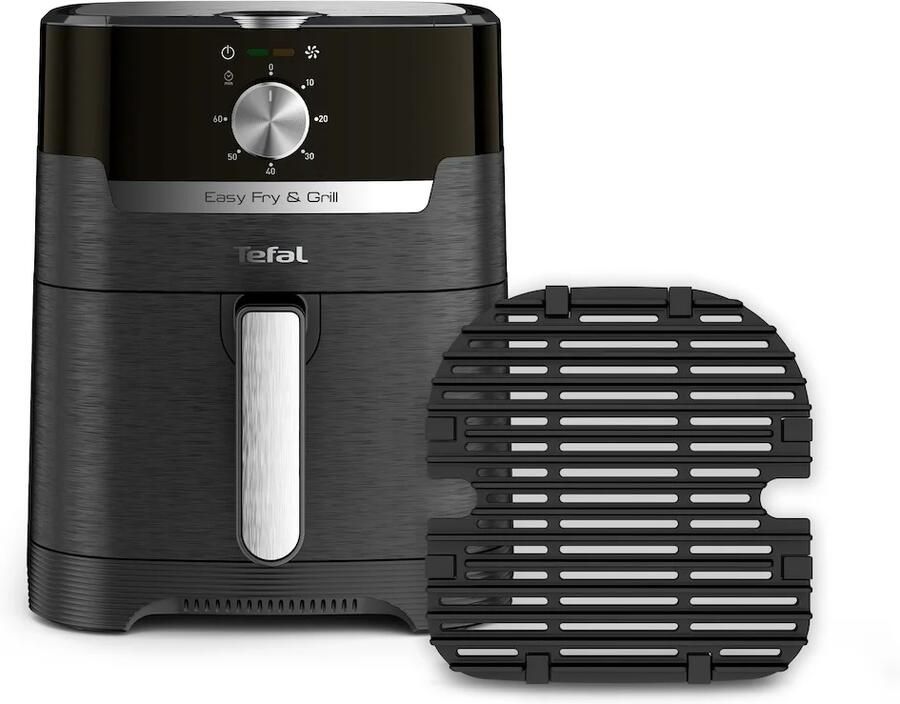 Tefal EY5018 Easy Fry and Grill Heteluchtfriteuse 1550W 4.2L Zwart