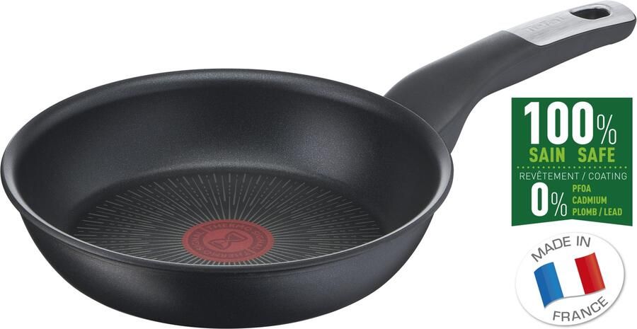 Tefal G25502 UnlimitedKoekenpan 20cm Pan Zwart
