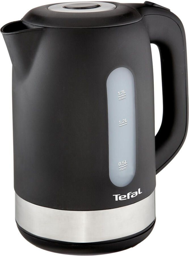 Tefal waterkoker KO3308 mat zwart RVS 1 7L