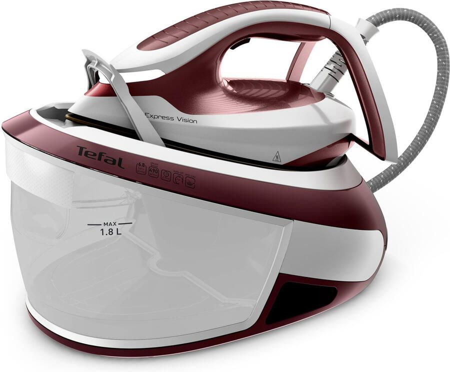 Tefal SV8150E0 Express Vision Strijksysteem Rood