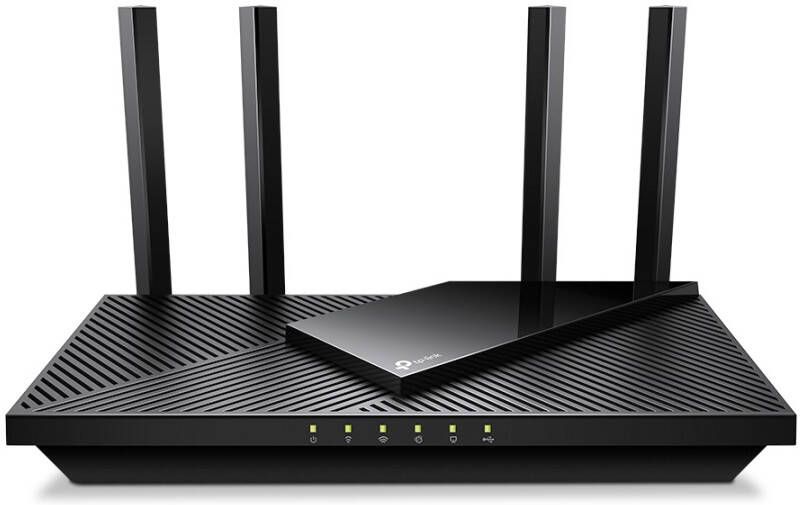 TP-Link AX3000 Dual-Band Wi-Fi 6 Router Zwart