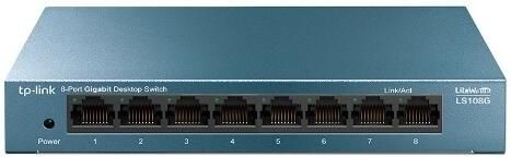 TP-Link Switch Litewave Desktop Switch 8 Poorten Gigabit