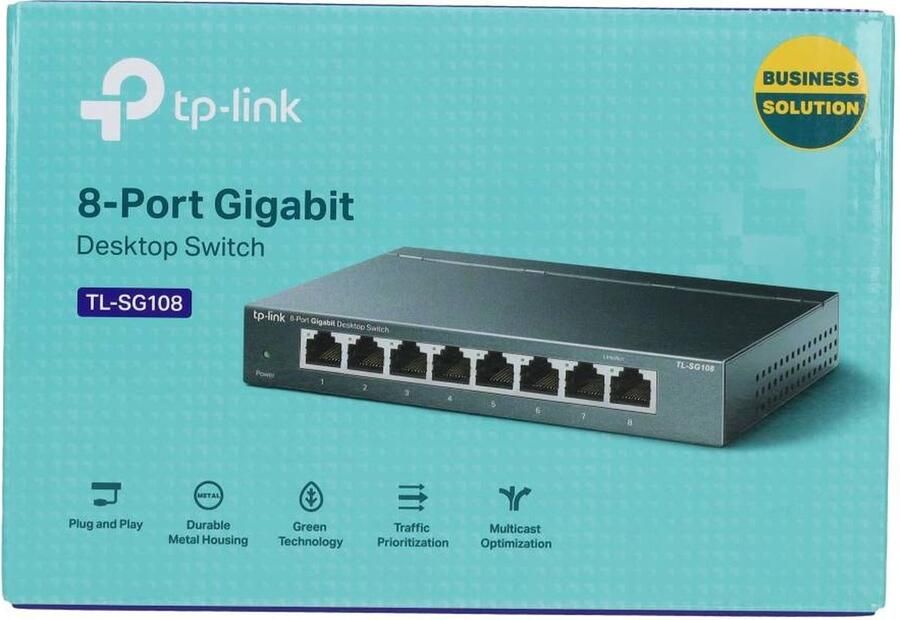 TP-Link TL-SG108 V3 | Netwerk Switches | Computer&IT Netwerk&Internet | TL-SG108 V3.0