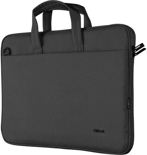 Trust Bologna Slim Laptop Bag 16 inch ECO Laptop tas Zwart