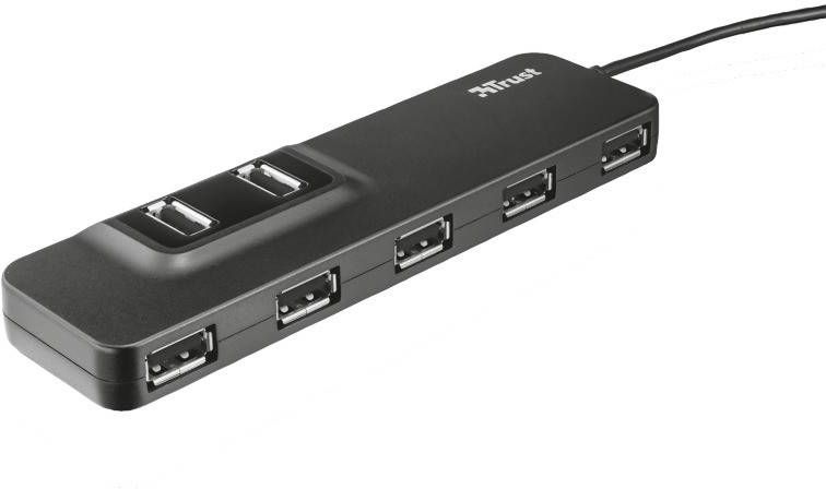 Trust Oila 7 Port USB 2.0 HUB | USB-Hubs | Accessoires&Toebehoren Computer toebehoren | 20576