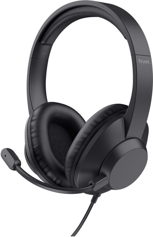 Trust Ayda Max Headset 3.5mm Headset Zwart