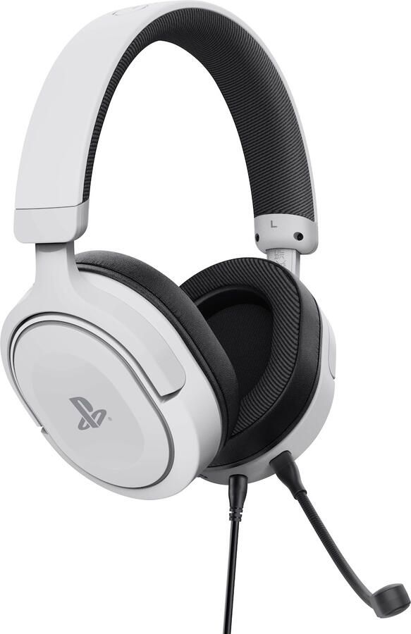 Trust Gaming GXT 498W Forta Duurzame Headset Gelicentieerd voor PlayStation 5 Wit