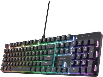 Trust GXT 871 Zora Mechanisch Gaming Toetsenbord Qwerty