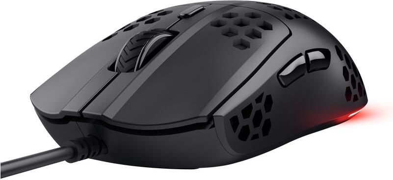 Trust GXT928 HELOX LIGHTWEIGHT Muis Zwart