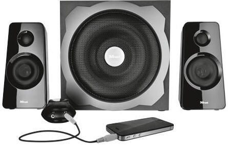Trust Tytan 2.1 Subwoofer Speaker Set Black | PC Speakers | Computer&IT Randapparatuur | 19019