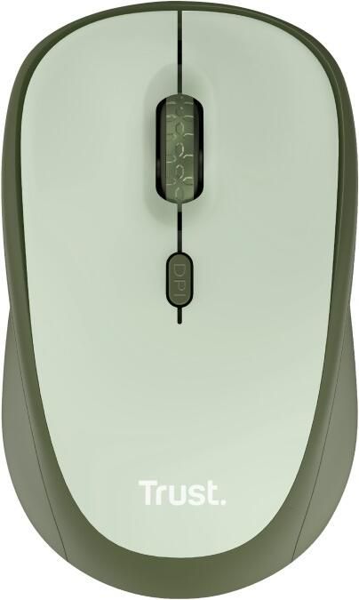 Trust Yvi+ Draadloze Muis Eco Muis Groen