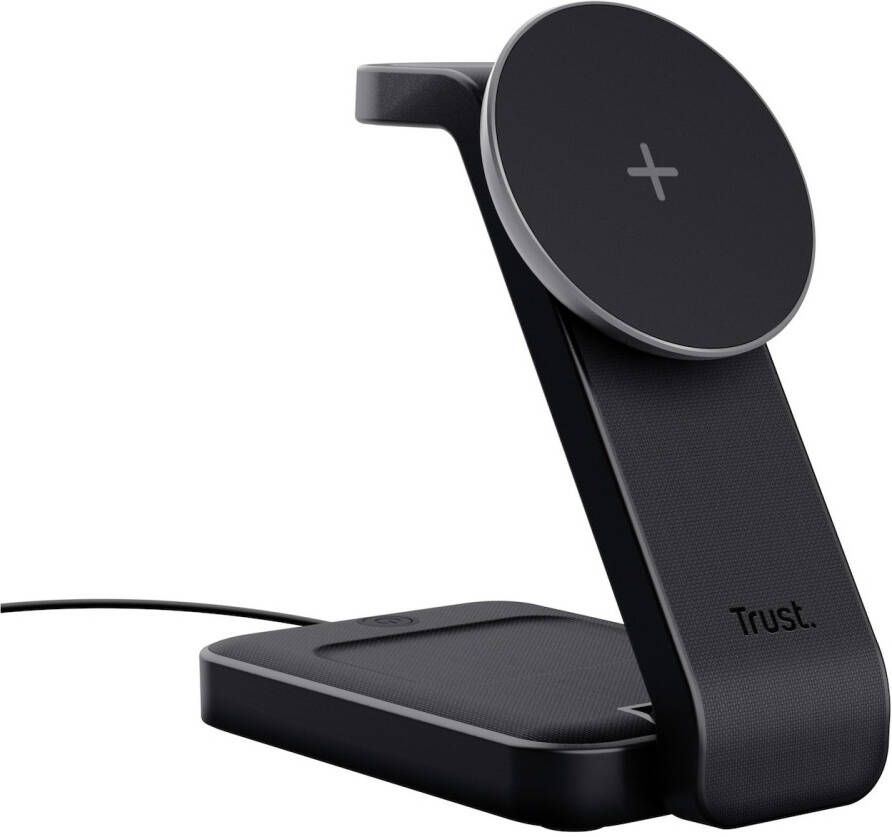 Trust Viro 3-in-1 Wireless Magnetic Charge Stand Oplader