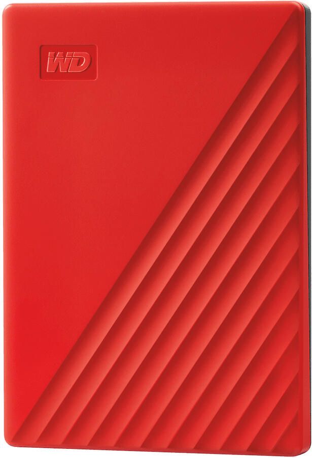 WD My Passport 2TB Externe harde schijf Rood