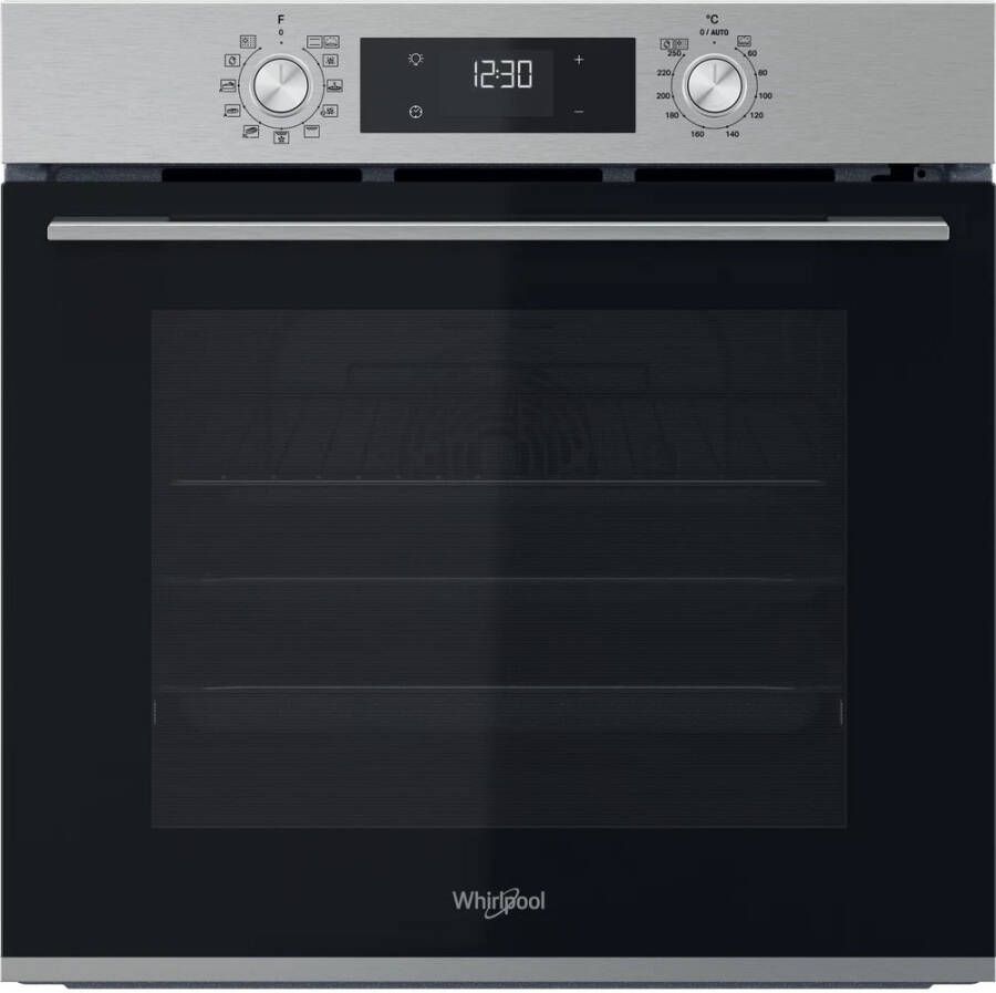 Whirlpool OMK58RU1X Middelmaat Elektrische oven 71 l 3300 W 71 l Hydrolytisch + Pyrolytisch