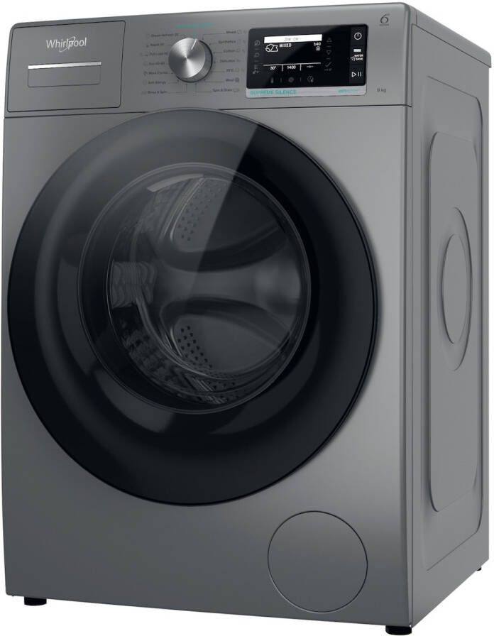 Whirlpool W7 99S SILENCE EE Wasmachine Zilver