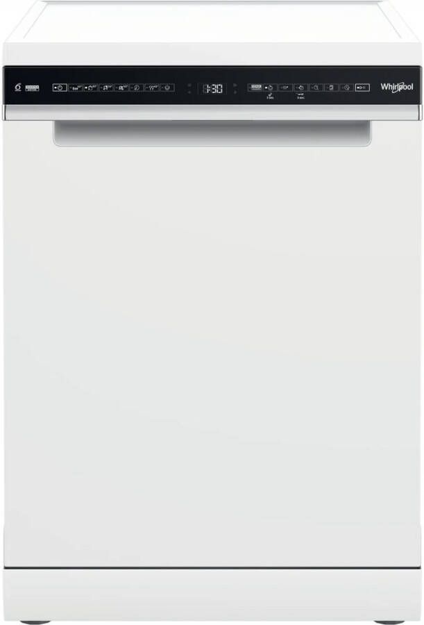 Whirlpool W7F HS51 Vrijstaande vaatwasser Wit