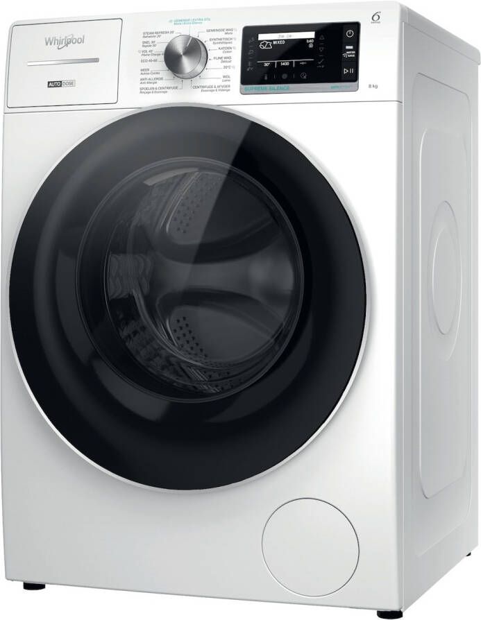 Whirlpool W8 89AD SILENCE BE wasmachine 8 kg Stoom Autodose