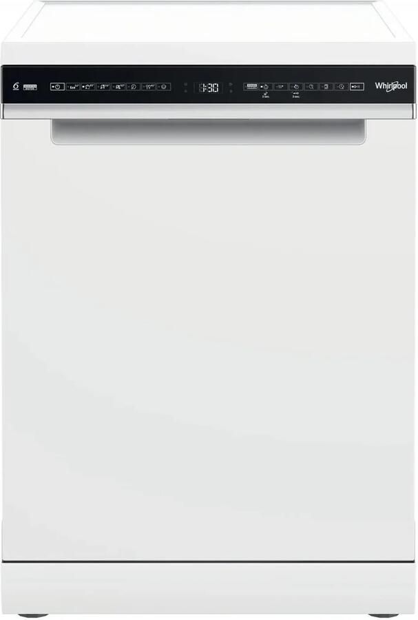 Whirlpool W7F HS51 vrijstaande vaatwasser Energielabel B Auto deuropening