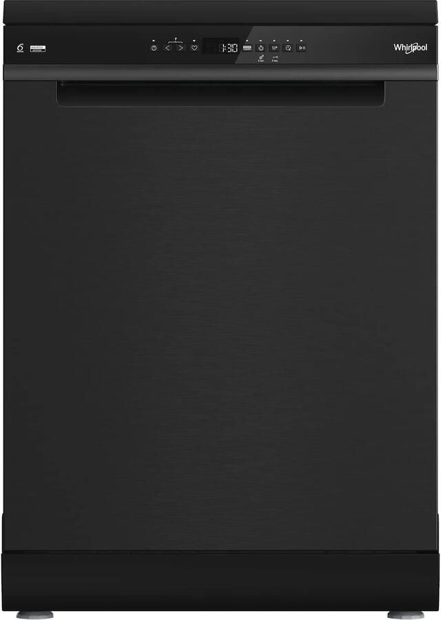 Whirlpool W8F HP51BS MaxiSpace Privilege Vrijstaande vaatwasser Zwart