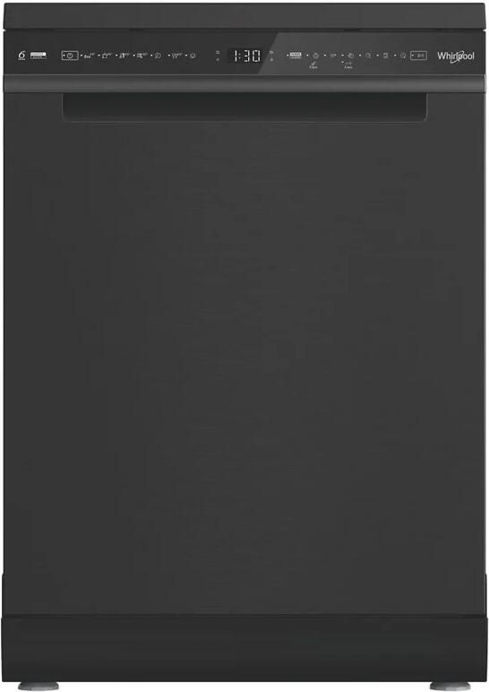 Whirlpool W8F HS61BS Vrijstaande vaatwasser Zwart