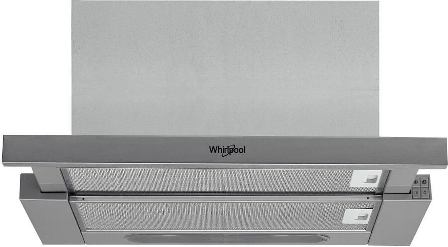 Whirlpool WAH 65 LM X Afzuigkap geïntegreerd Zwart