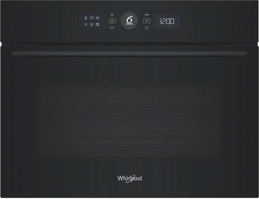 Whirlpool WCW56HMB Inbouw oven met magnetron Zwart