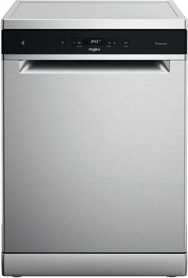 Whirlpool WH3FB14BN7A0X Vrijstaande vaatwasser Zilver