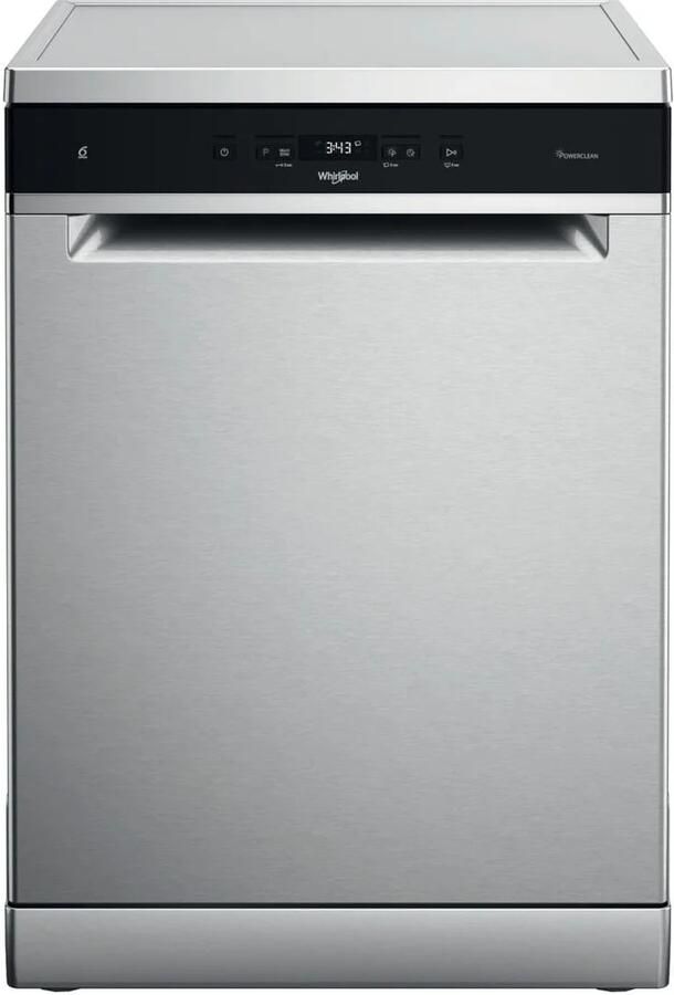 Whirlpool WH7FA14BN7A0X Vrijstaande vaatwasser Zilver
