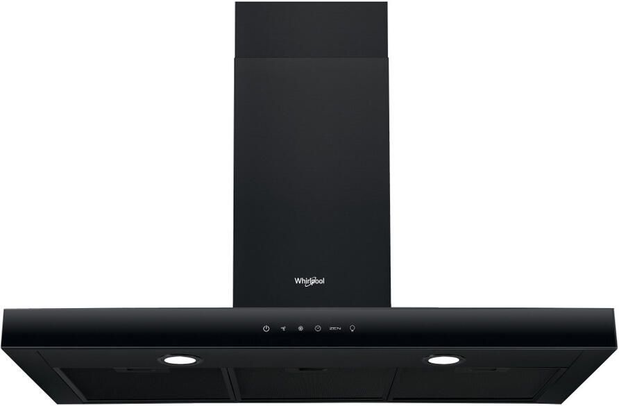 Whirlpool WHBS92FLTK Schouwkap Zwart