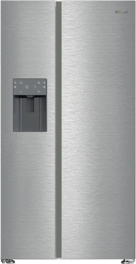 Whirlpool WHG2 6573W X4E Amerikaanse koelkast Zilver