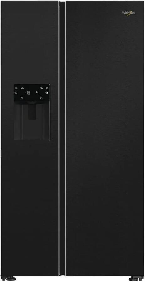 Whirlpool WHG2 6574W XK5E Amerikaanse koelkast Grijs