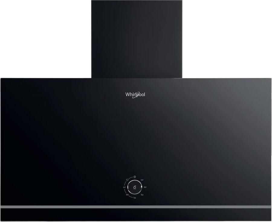 Whirlpool WHVA 62F LM K Afzuigkap vlakscherm Zwart