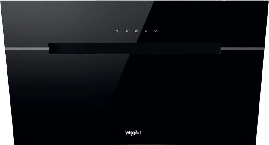 Whirlpool WHVP 62F LT SK Afzuigkap vlakscherm Zwart
