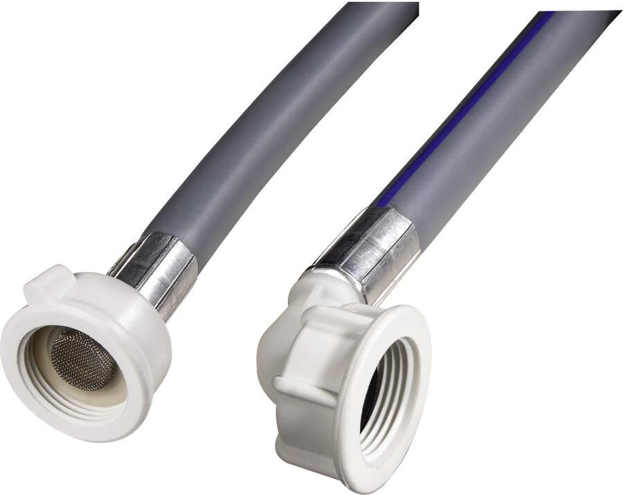 Xavax Koudwater-toevoerslang voor wasmachines vaatwas 2.5 m Wasmachine accessoire Grijs