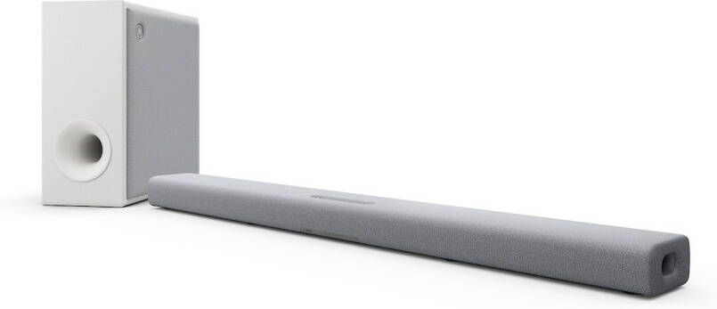 Yamaha SR-X50A True X-Bar Light Grey | Soundbars | Beeld&Geluid Audio | 4957812673570