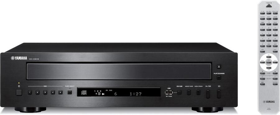 Yamaha 5 Disk CD Speler CD-C603BL | Hifi componenten | Beeld&Geluid Audio | 4957812693400