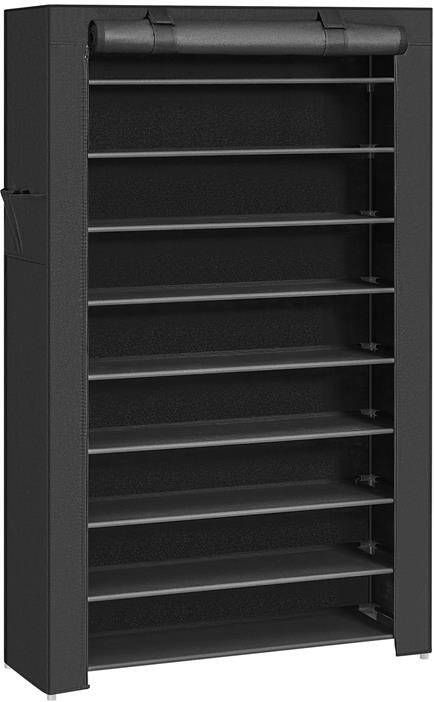 ACAZA Schoenenrek 40 paar schoenen 88x160x28 cm zwart