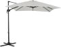 Acaza Tiltable Floating Parasol 250x250 cm Starker schwimmender Sonnenschirm Ecru - Thumbnail 2