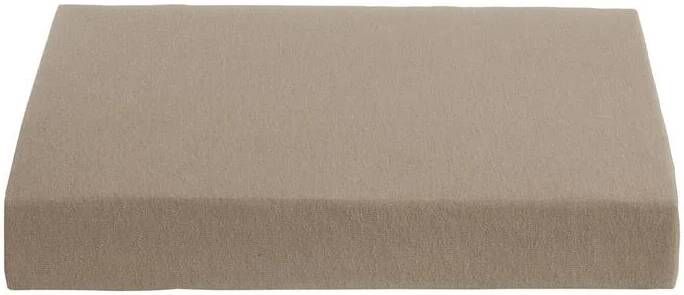 Ambiante Jersey Hoeslaken 200x200|210 Taupe