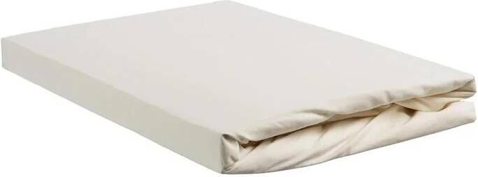 Ambiante Jersey Topper Hoeslaken 160x200|210 Gebroken wit