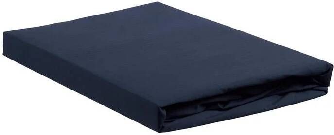 Ambiante Jersey Topper Hoeslaken 200x200|210 Donker Blauw