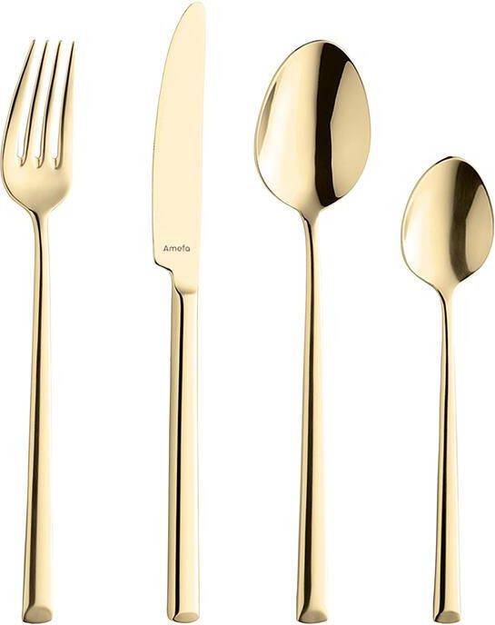 Amefa Metropole Gold 24-delige bestekset in luxe kist - Foto 2