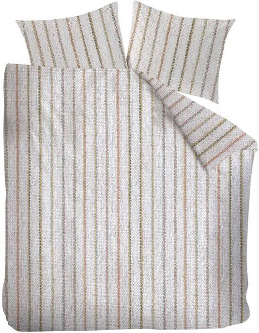 Ariadne at Home Soft Lines Dekbedovertrek 200 x 200 220 cm Off White