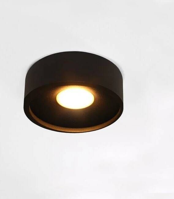 Artdelight Plafondlamp Orlando Zwart Ø 14cm